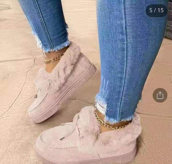 Natural Fur Warm boots